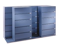 Side-Trac Mobile, Side-to-Side Movable Storage Solution