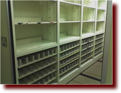 Relocated Electric Mobile Storage at Hewlett-Packard