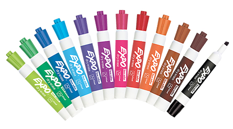 Low-Odor, Nontoxic Whiteboard Marker Pens