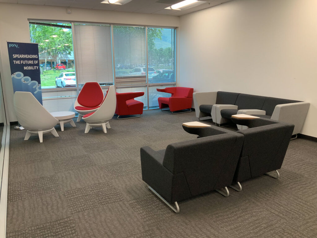 Today's offices are designed to support a variety of work styles. Comfortable guest seating and informal meeting areas provide spaces for spontaneous conversations, private discussions, and welcoming visitors while contributing to a positive workplace culture.